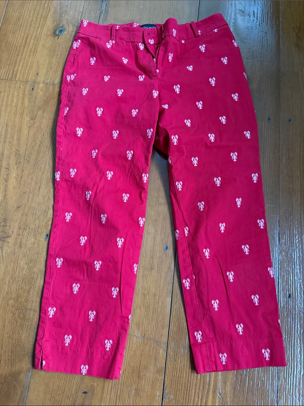 TALBOTS cropped/capris lobster pants